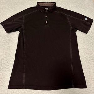 Kuhl Wayfarer polo shirt medium Raven (Black)